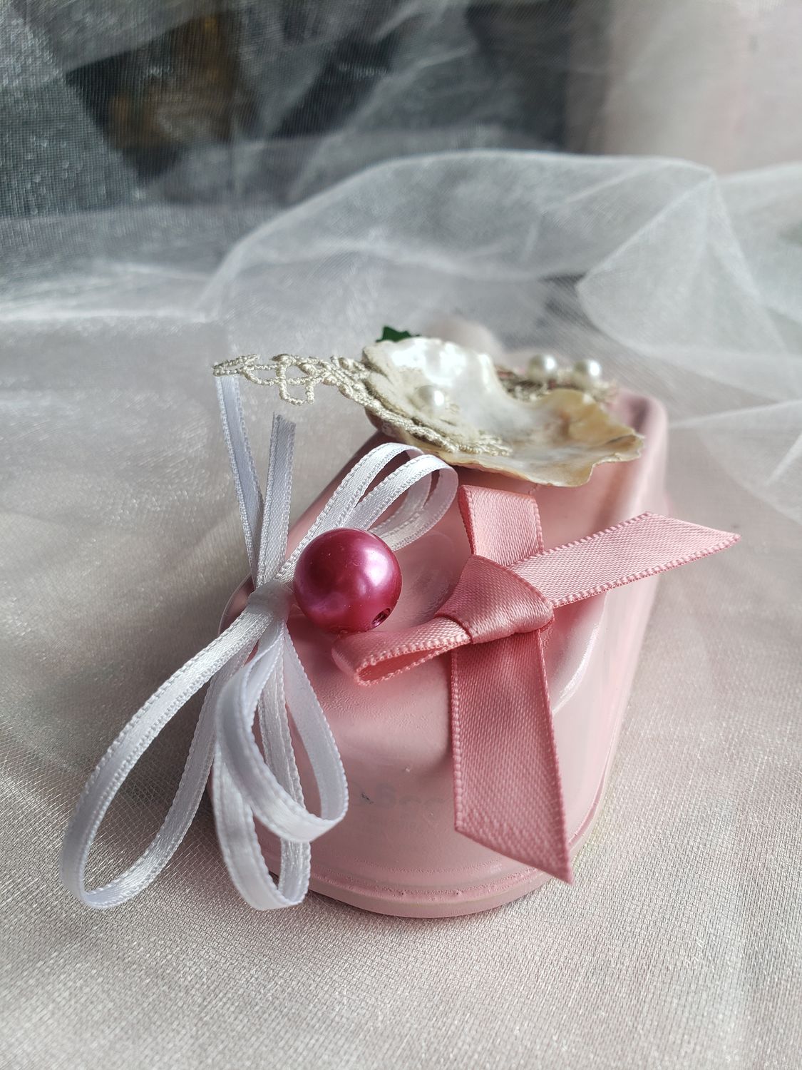 Boîte mignonne miniature – vue 2 – création faite main, Fleur et Chuchotement