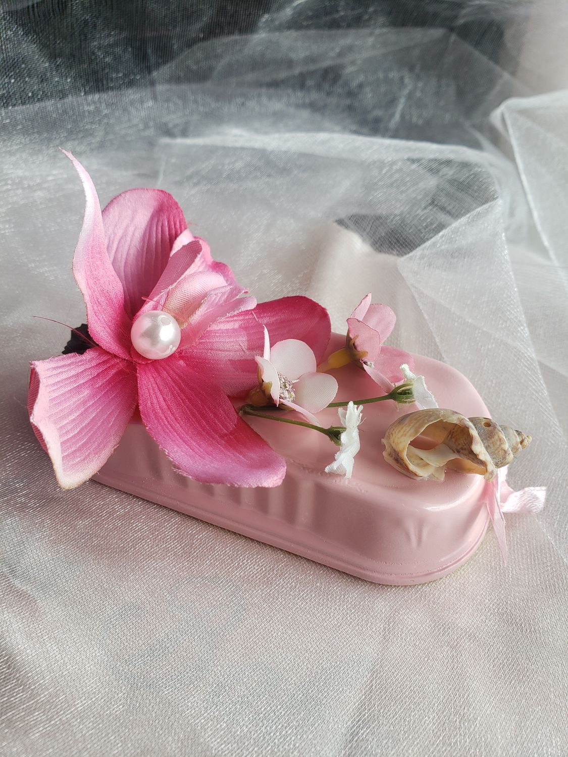 Boîte mignonne miniature – vue 2 – création faite main, Fleur et Chuchotement
