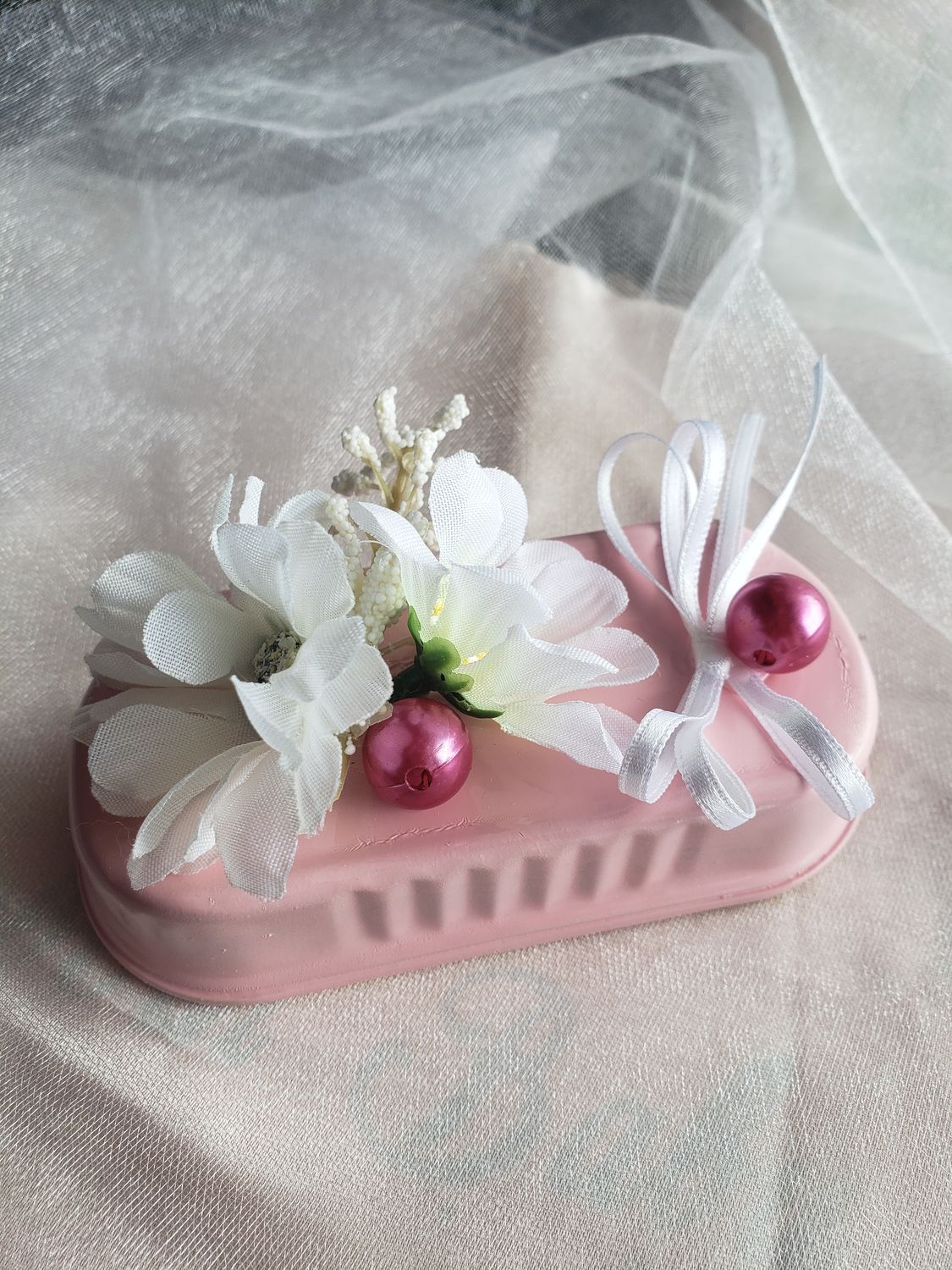 Boîte mignonne miniature – vue 2 – création faite main, Fleur et Chuchotement