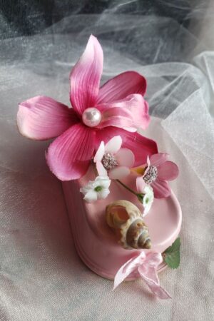 Boîte mignonne miniature – création faite main, Fleur et Chuchotement