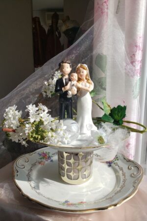 Mariage aux 3 coeurs – création faite main, Fleur et Chuchotement